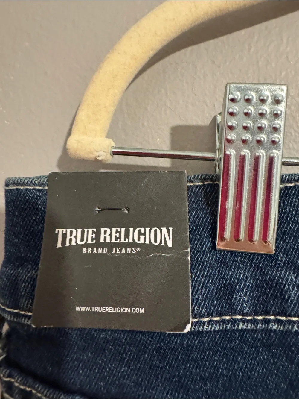 True Religion Geno Relaxed Slim Jeans Sz 32